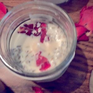 Relaxation lavender and lemongrass candles